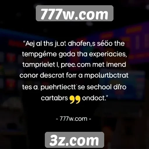 Feedback de usuários sobre a experiência no 777w.com